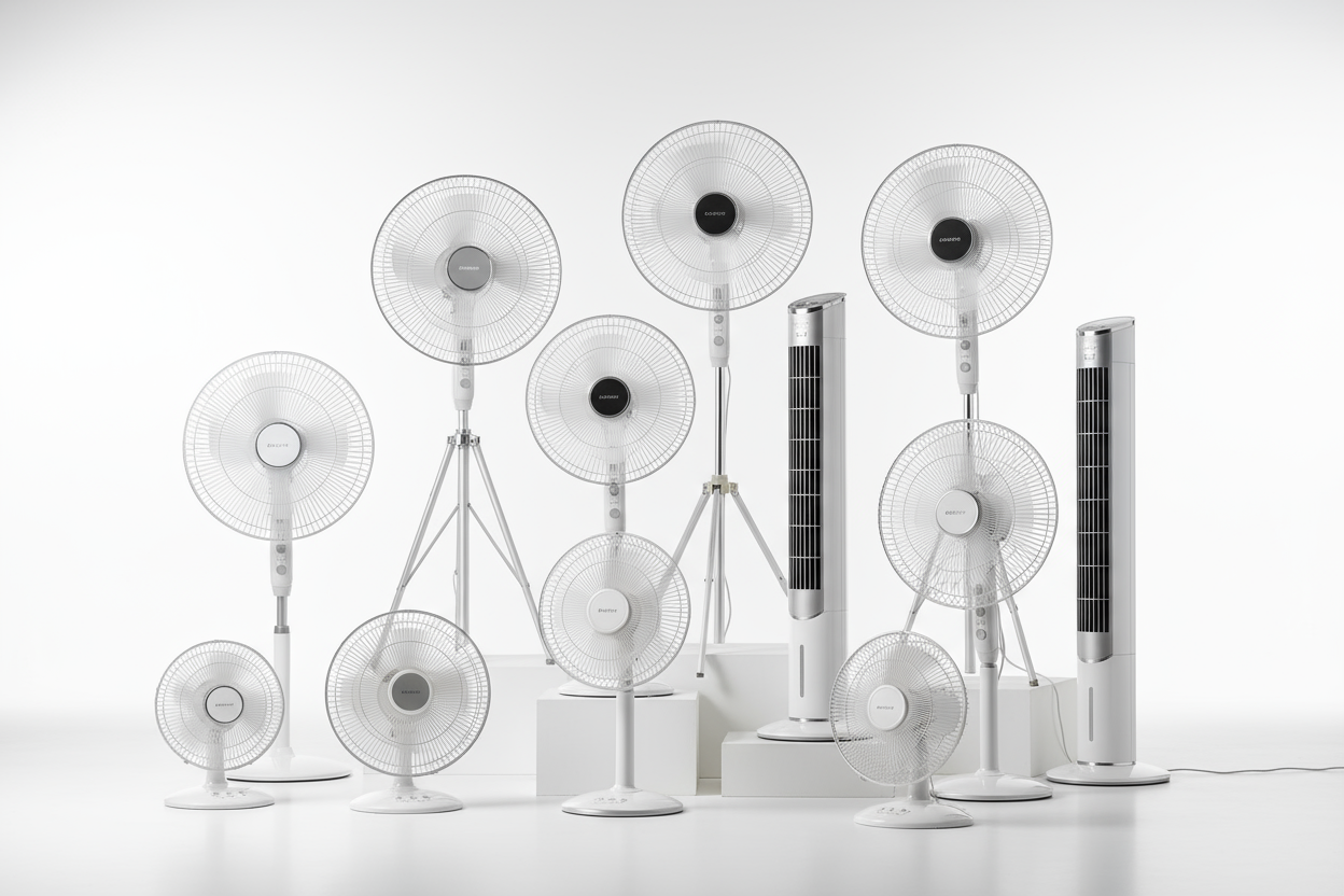 multiple fans (ventilators)