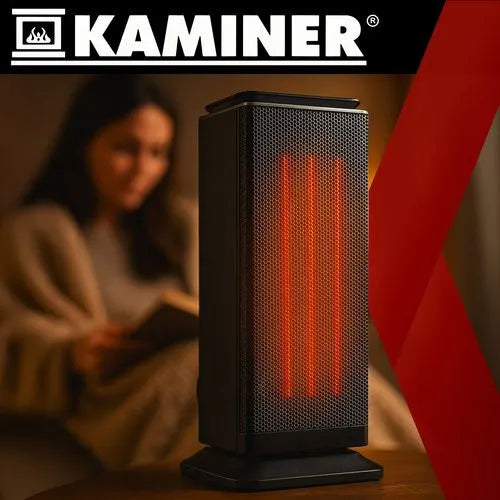 Elektriskais sildītājs 2000 W keramiskais PTC ar tālvadības pulti