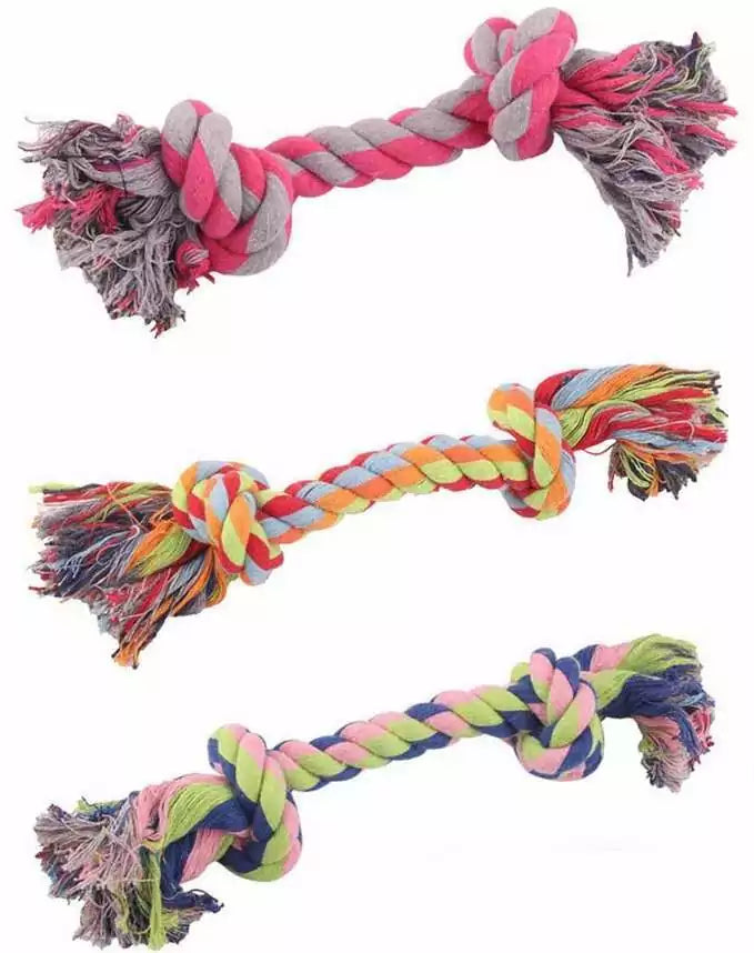 Suņu rotaļlieta kokvilnas mezgls 18cm