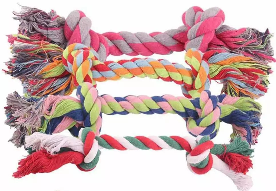 Suņu rotaļlieta kokvilnas mezgls 18cm