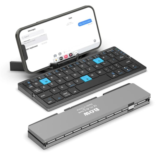 Īpaši plāna saliekama bezvadu tastatūra